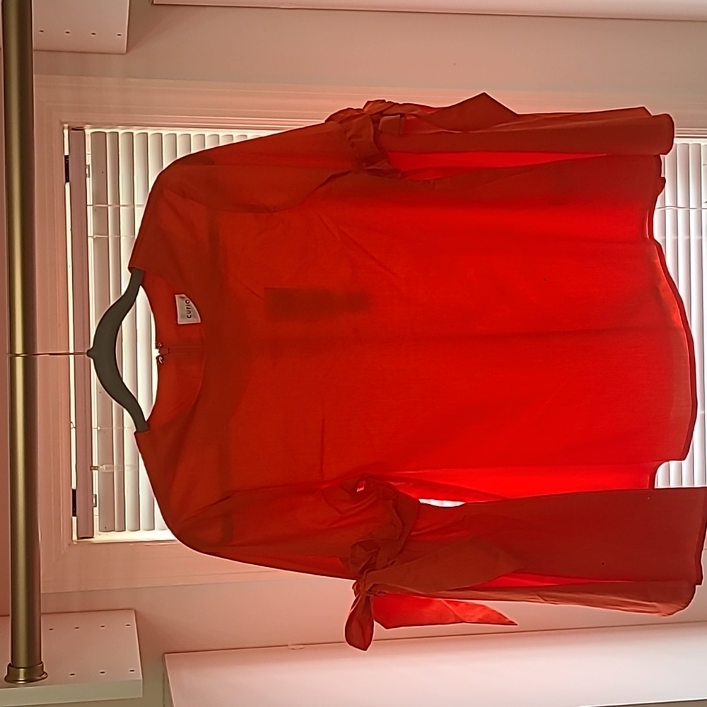 Orange Blouse